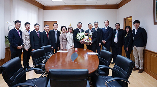 สมาคมการค้าปุ๋ยและธุรกิจการเกษตรไทย เข้าเยี่ยมคารวะเพื่อแสดงความยินดีแด่ ท่านอธิบดีกรมวิชาการเกษตร ณ สำนักงานอธิบดีกรมวิชาการเกษตร